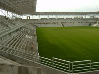 Hydroizolacja elementów betonowych korony stadionu, Kielce 2006