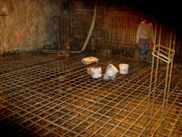 Hydroizolacja spodu płyty fundamentowej, lotnisko Okęcie, Warszawa 2007