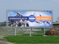 Format reklamy Hydrostop 3 na 9 metrów